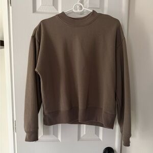 Brown Crewneck Sweatshirt